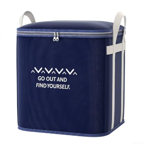 Robuste Aufbewahrungsbox mit großem Fassungsvermögen für Kleidung und Bettwäsche, mit wasserdichtem Material und kratzfest von Allthingstore