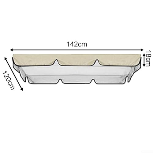 Robuste Hollywoodschaukel-Abdeckung, perfekt für Gartenschaukeln und den Außenbereich (F) von Allthingstore