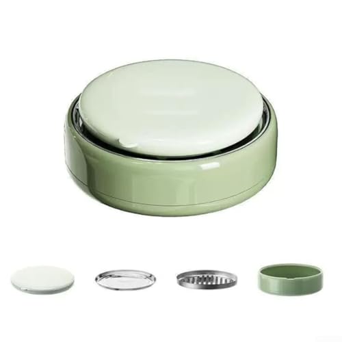 Robuster Anti-Schädlingsspulenhalter mit Tablett und Segregator-Halterung für Hitzebeständigkeit und stabiles Räucherbrennen von Insekten auf der Terrasse (grün) von Allthingstore