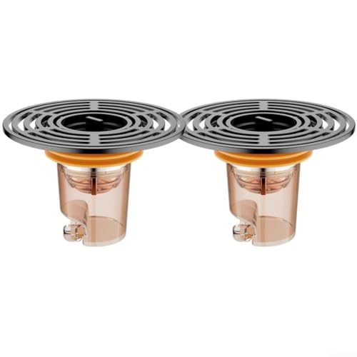 Robuster Badezimmer-Abflussfilter mit Insektenschutz für die Umwelt (B 2 Stück) von Allthingstore