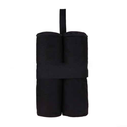 Robuster Doppelrohr-Sandsack für Pavillon und Outdoor-Zeltbefestigung, winddicht und Sonnenschutz (schwarz) von Allthingstore