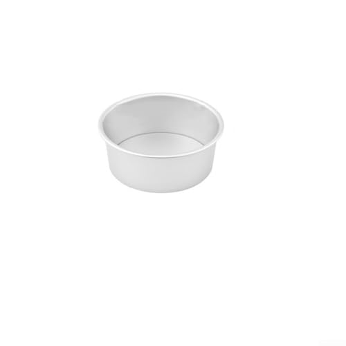 Runde Backform mit abnehmbarem Boden aus Aluminiumlegierung, geeignet zum Backen für Kuchen verschiedener Größen in verschiedenen Einstellungen (17,8 cm) von Allthingstore