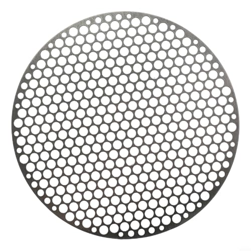 Rundes Grillrost aus Edelstahl für Grills und Backwaren für jede Küche (26 cm) von Allthingstore