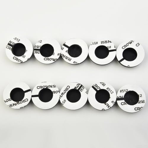 Schalldämmungspads für Autotür, 10 Stück, Anti-Kollision, stoßdämpfende Dichtungen aus Silikon von Allthingstore