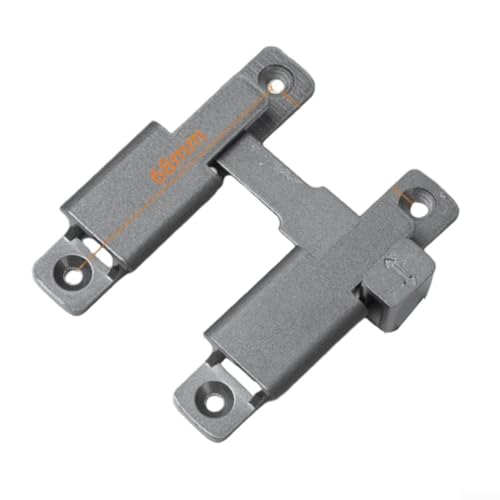 Scheunentürschloss aus Zinklegierung mit Klappriegel, bietet Multi-Winkel-Verriegelung für mehr Sicherheit in Haus und Garten (grau) von Allthingstore