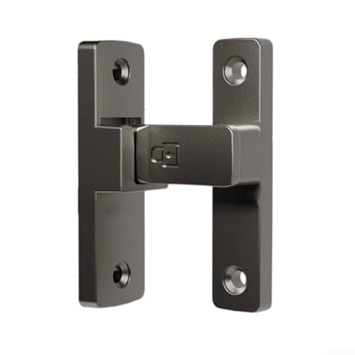 Schieberiegel mit 90 Grad rechtwinkligem Design, sichert Ihre Türen und Fenster effektiv (grau) von Allthingstore