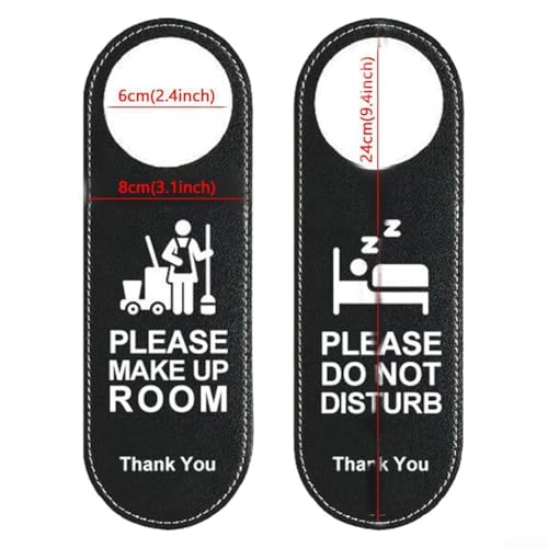 Schild mit Aufschrift "Do Not Disturb" für Türknäufe, stilvolles Hänge-Reinigungsetikett für Bar und Café-Dekoration Schild mit Aufschrift "Do Not Disturb" für Türknäufe, stilvolles Hänge-Reinigungsetikett für Bar und Café-Dekoration von Allthingstore