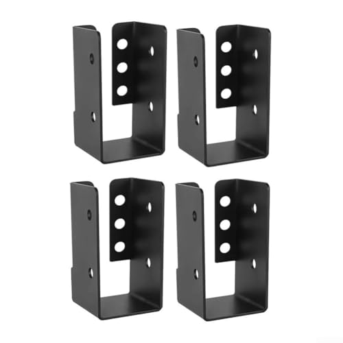 Set mit 4 Balken-Halterungen für 2 x 4 Holzbalken, gebaut für zuverlässige Leistung und Stabilität von Allthingstore
