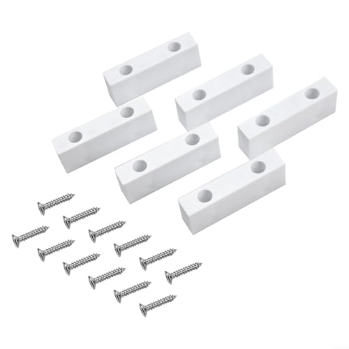 Sichern Sie Ihre Fenster mit 6 verstellbaren Schiebetürschloss-Blockbegrenzern aus PP-Material Sichern Sie Ihre Fenster mit 6 verstellbaren Schiebetürschloss-Blockbegrenzern aus PP-Material von Allthingstore