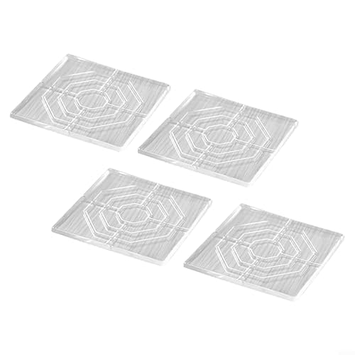 Silikon-Anti-Rutsch-Pads für Möbel, 4 Stück, geräuschabsorbierende Bodenschoner von Allthingstore