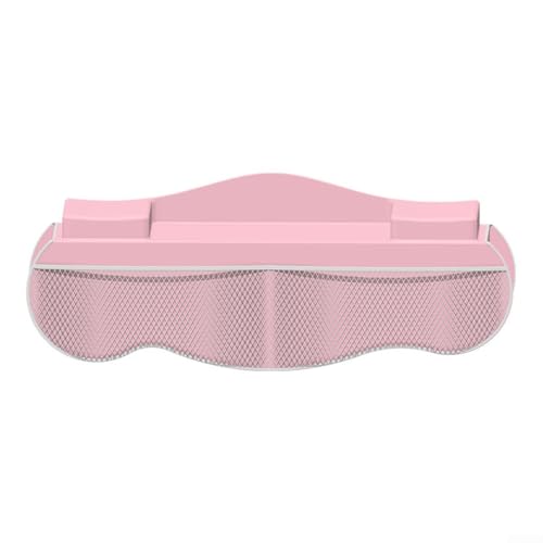 Silikon-Spritzschutz für die Badewanne mit starker Saugkraft zur Verhinderung und Aufbewahrung von Wasserspritzern (Rosa) von Allthingstore