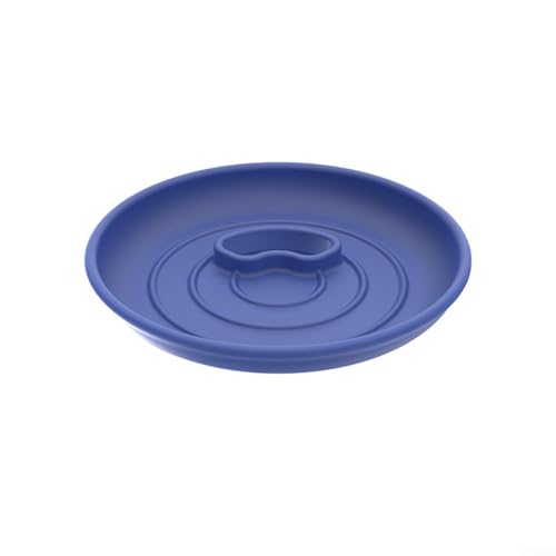 Silikon-Tablett für Snacks und Getränke, ideal für Kinos und Spiele (blau) von Allthingstore