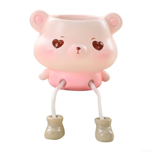 Skurriler Tier-Blumentopf, perfekte Harzdekoration, um Ihren Raum mit Grün zu personalisieren (D) von Allthingstore