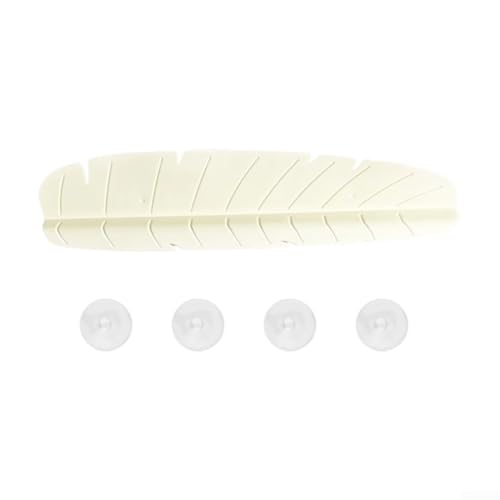 Spritzschutz für Küchenspüle mit einzigartigem Bananenblatt-Design, verhindert Wasserschäden auf Arbeitsplatten (weiß) von Allthingstore