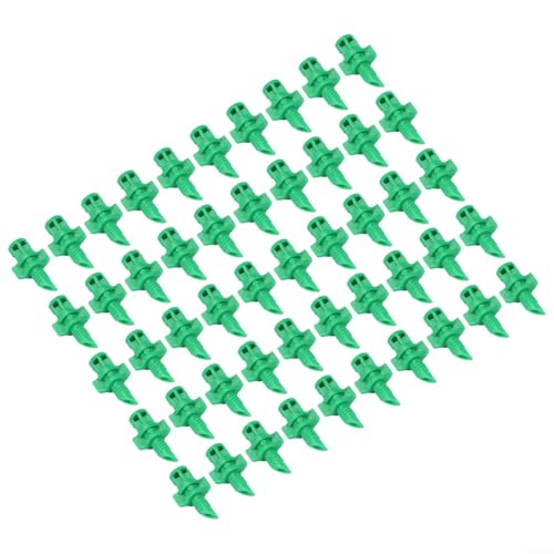 Sprühdüsen für Rasen und Gewächshäuser, verstellbar, für effiziente Wasserverteilung (180 Grad), 50 Stück von Allthingstore
