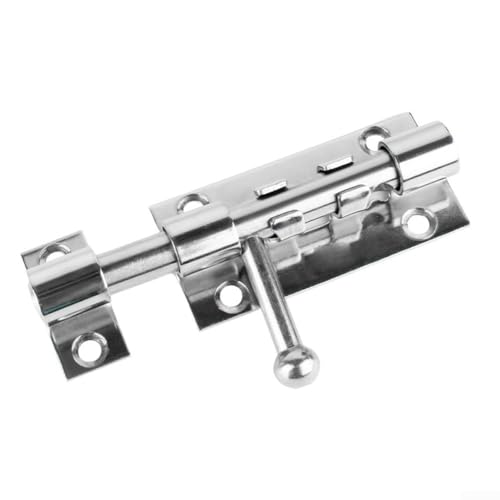 Stabiler Torriegel aus Edelstahl 201 mit Loch für Vorhängeschloss, für Türen und Zäune Stabiler Torriegel aus Edelstahl 201 mit Loch für Vorhängeschloss, für Türen und Zäune von Allthingstore