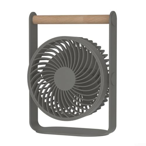 Starker Luftstrom, USB-Desktop-Ventilator mit drei Geschwindigkeitsstufen, leise Leistung für den Einsatz im Büro, Schlafzimmer und für Zuhause, Stromversorgung über USB für bequeme Tragbarkeit und von Allthingstore