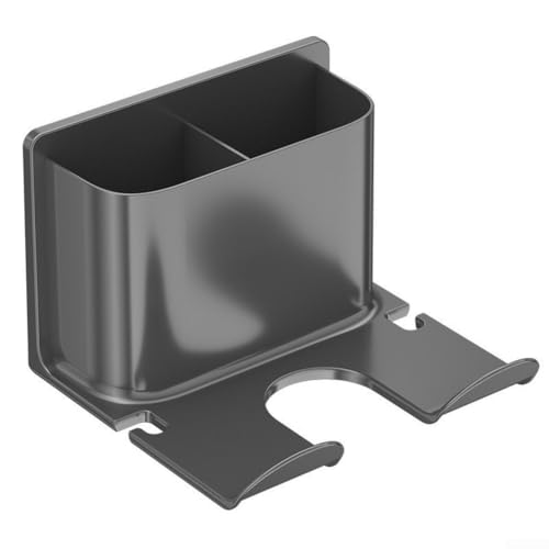Stylischer Haartrockner, Wandmontage, Locher-Design für Ihr Badezimmer (grau) von Allthingstore