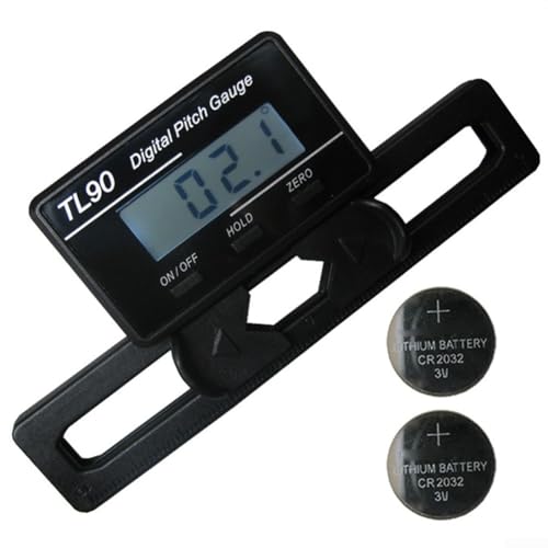TL90 Digitale Schrittanzeige mit LCD-Display für Hubschrauber, Gyroskop mit automatischer Erkennung und Hintergrundbeleuchtung von Allthingstore