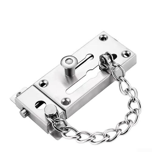 Tür-Kettenschloss zur Erhöhung der Sicherheit in Wohn- und Wohnungstüren (Rotbronze) von Allthingstore