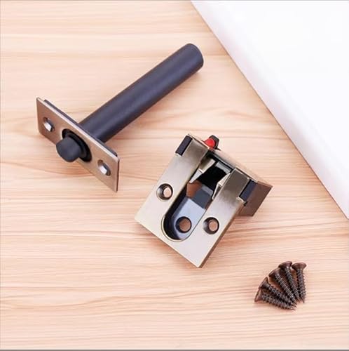 Türkettenschloss aus verstärkter Zinklegierung mit verdeckter Installation, One-Touch-Verriegelungssystem, geeignet für verschiedene Standardtüren und Fenstersicherheitsanwendungen (Grün und Patina) von Allthingstore