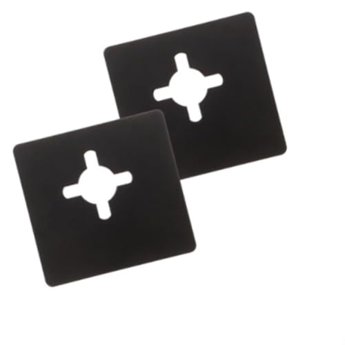 Türschloss-Reparaturplatten für vordere Kugelverstärkung aus Edelstahl zur Verbesserung der Schlossstabilität und zum Füllen von Türlücken (6 Stück) von Allthingstore
