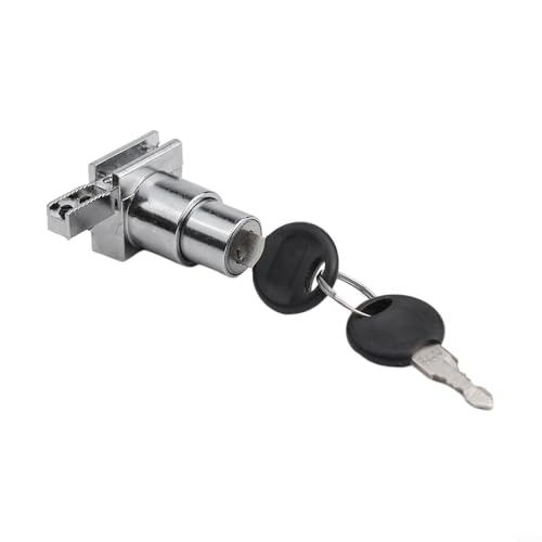 Türschloss aus Zinklegierung mit zwei Schlüsseln, perfekt für Vitrinen und Schiebeanwendungen Türschloss aus Zinklegierung mit zwei Schlüsseln, perfekt für Vitrinen und Schiebeanwendungen von Allthingstore