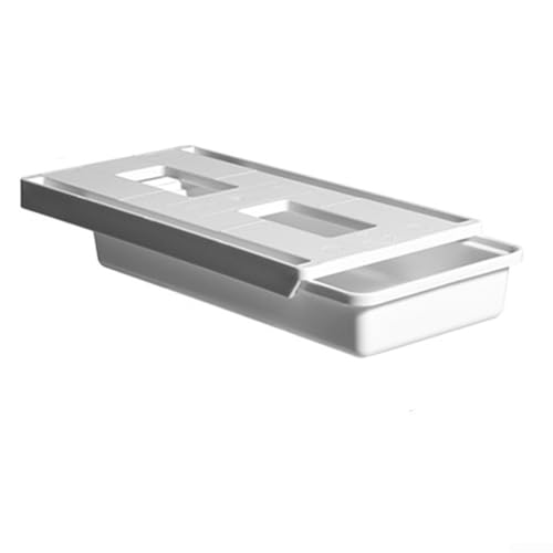 Unsichtbare Aufbewahrungsbox für die Installation unter dem Schreibtisch für einen übersichtlichen Arbeitsplatz (klein) von Allthingstore