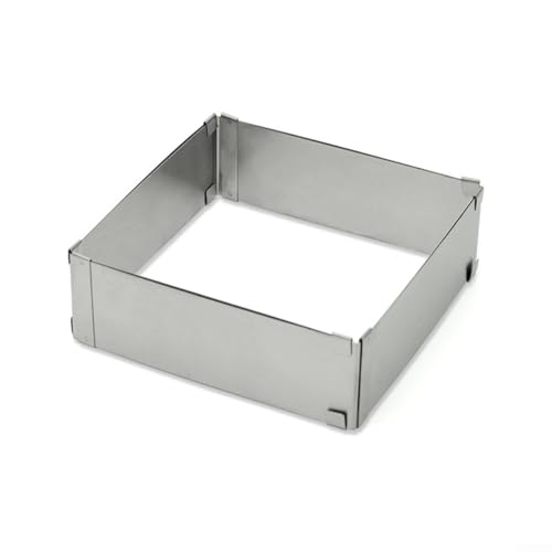 Verstellbare Mehrzweck-Mousse-Kuchenform aus Edelstahl (15,2–27,9 cm) von Allthingstore