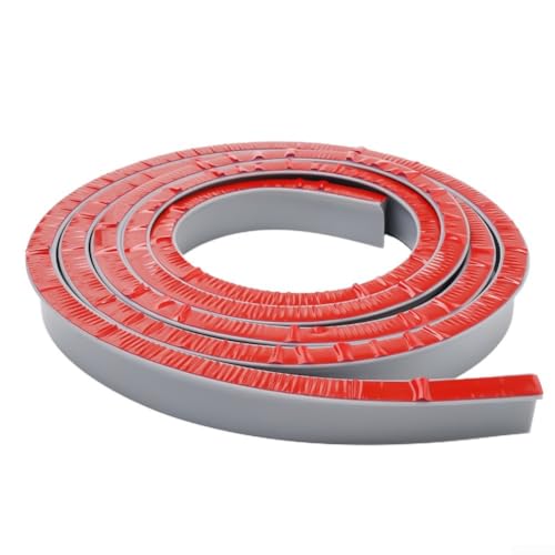 Wasserstopper-Streifen für Badezimmer, 100300 cm, Gummi, Silikon, Duschbarriere für Wasserspeicherung (grau) von Allthingstore