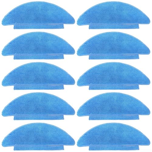 Wischmopp-Pad-Set 410 Stück kompatibel mit Conga und For Genesis Saugroboter für optimale Nutzung (10er-Pack) von Allthingstore