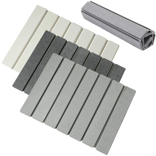 Zusammenklappbare Abtropfmatte für die Küche, Kieselgur, saugfähiges Material, um Theken trocken zu halten (dunkelgrau) von Allthingstore