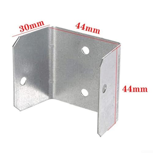 Zuverlässige Zaunpaneel-Clips für sichere Montage an Holzpfosten, 20 Stück (44) von Allthingstore