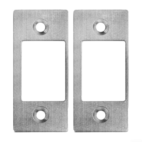 Zuverlässiger Riegel-Riegel-Restaurator mit technischen Herausforderungen bei Fehlausrichtungen (2 Stück, Silber) von Allthingstore