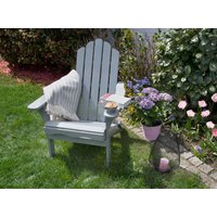 bellavista - Home & Garden® Adirondack Gartensessel "Ben" grau von bellavista