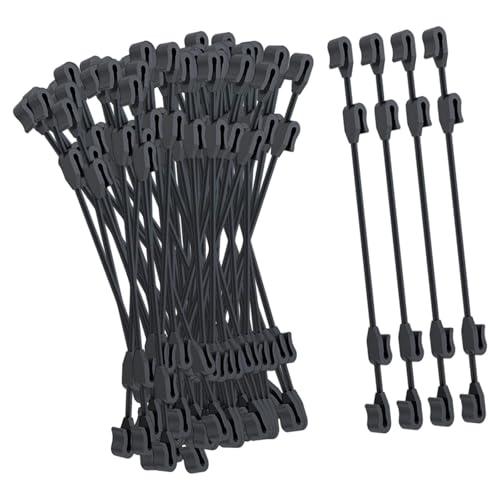 100 Stück verstellbare Kiwi-Weinpflanzen-Binde-Clips für 1,5–2,8 mm Drähte, winddichte Rankenstütze für Obstblumen, Gärten von AlluraPet