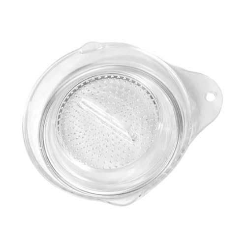 Ingwer-Knoblauchreibe, manuelle Mehrzweck-Mahlplatte zum Kochen, Backen, Zuhause, Küche, 10 x 10 x 2 cm, transparent Ingwer-Knoblauchreibe, manuelle Mehrzweck-Mahlplatte zum Kochen, Backen, Zuhause, Küche, 10 x 10 x 2 cm, transparent von AlluraPet