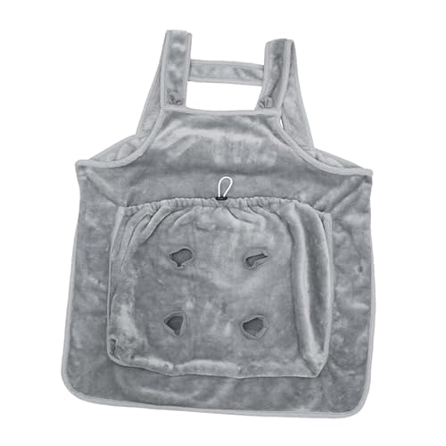 Verstellbare Haustier-Tragetasche, Plüsch, freihändige Katzentasche, Schürze, Tasche für Katzen, Kätzchen, Welpen, Hunde, 60 x 70 cm, Stil B Verstellbare Haustier-Tragetasche, Plüsch, freihändige Katzentasche, Schürze, Tasche für Katzen, Kätzchen, Welpen, Hunde, 60 x 70 cm, Stil B von AlluraPet