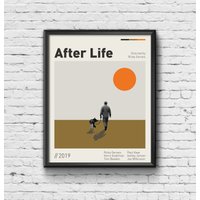 After Life Print - Poster/Bild Wandkunst Home Decor Geschenk Retro Zeitgenössisch Ricky Gervais von AllusPrints