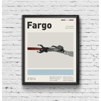 Fargo Print - Poster/Bild Wandkunst Home Decor Geschenk Retro Tv von AllusPrints