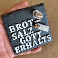 Einweihungsgeschenk Haus Wohnung Eigenheim Einzugsgeschenk Brot Und Salz Geschenk Einzug Gott Erhalts Neue Nachbarn von Allventi