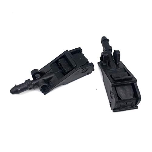 2x Spritzdüse Scheibenreinigung Waschwasserdüse Scheibenwaschdüse Waschdüse für Bra 1J FOX GLF 4 1J LUPO 6X 6E von Allymoto