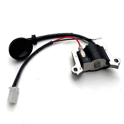Allymarket Zündspule für Zipper ZI-MOS145G Rasenmäher, 100% Neu, Angeschraubt von Allymoto