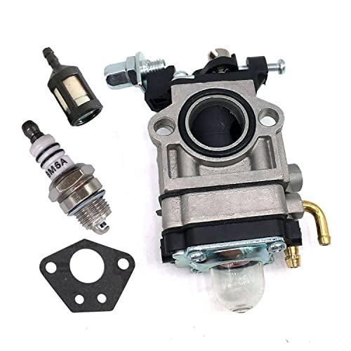 SALLY Vergaser mit Zündkerze Satz für Einhell BG-BC 43/1 AS, BG -PT 3041 Motorsense Freischneider von Allymoto