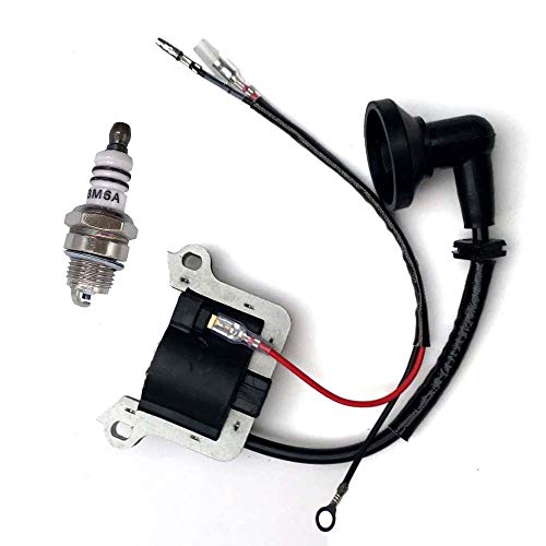 SALLY Zündspule mit Zündkerze Satz für Fuxtec BC52 BC520 CS3.0 CS3.6 MFS520 FX-FSR152 Motorsense 3PS 52cc SALLY Zündspule mit Zündkerze Satz für Fuxtec BC52 BC520 CS3.0 CS3.6 MFS520 FX-FSR152 Motorsense 3PS 52cc von Allymoto