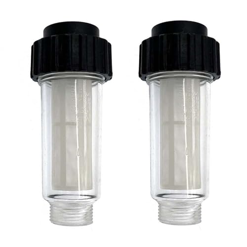 AM 2X Wasserfilter für Kärcher Kränzle K2 K3 K4 K5 K6 K7# 4.730-059.0 47300590 für Hochdruckreiniger, Pumpe oder Wohnmobil AM 2X Wasserfilter für Kärcher Kränzle K2 K3 K4 K5 K6 K7# 4.730-059.0 47300590 für Hochdruckreiniger, Pumpe oder Wohnmobil von Allymoto