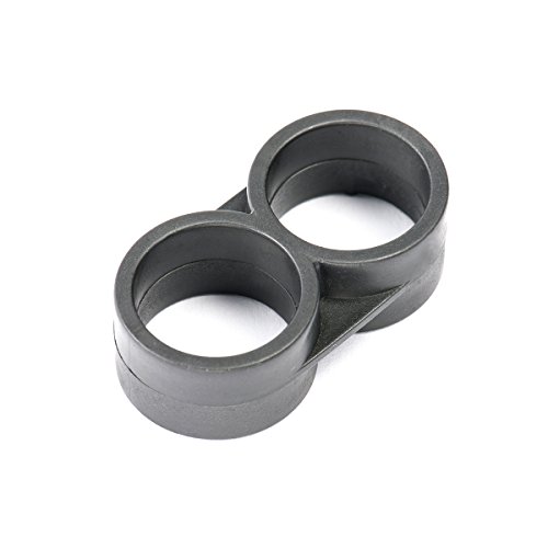 Alma 15 Stück Endverschluss für 16mm Tropfschlauch Schlauchadapter Endstück, Acetal, Schwarz, UV-beständig, Temperatur: -40°C bis +90°C, maximaler Druck: 8 bar, Gewicht: ca. 5 g von Almadirect