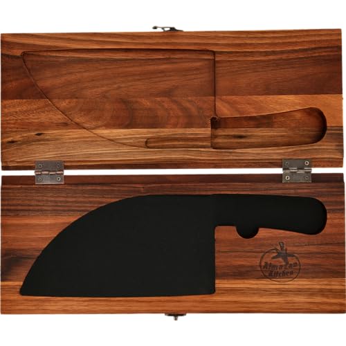 Almazan Kitchen Messer Premium Kiste aus Holz von Almazan Kitchen