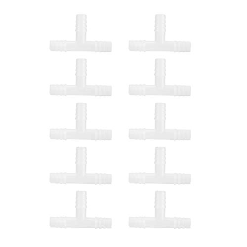10pcs ABS Aquarium Tee -Stecker 3 Wege Rohrvolumen Luftströmungsregelventil Fischtank Sauerstoffpumpe Zubehör 10pcs ABS Aquarium Tee -Stecker 3 Wege Rohrvolumen Luftströmungsregelventil Fischtank Sauerstoffpumpe Zubehör von Almeigrity