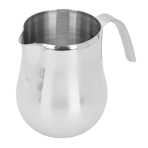 Almeigrity EDELSTAHL MILCH FROTHING PITCHER LANGLEBIG FÜR KAFFEE LIEBHABER von Almeigrity